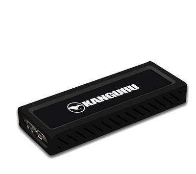 iStorage Kanguru UltraLock Superspeed+ USB-C M.2 NVMe External SSD 4 TB| Secure Portable Solid U3-NVMWP-4T