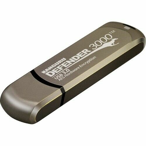 iStorage Kanguru Defender 3000™ SuperSpeed USB 3.0 256 GB| Secure Flash Drive | FIPS 140-3 Level 3 KDF3000-256G