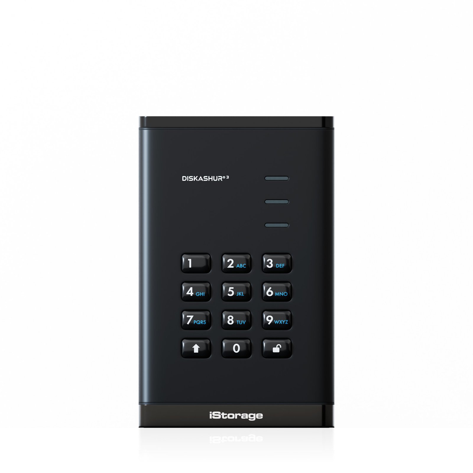 Kanguru iStorage diskAshur³ 500GB Black | Secure Portable Hard Drive | | FIPS 140-3 Level 3 IS-DA3-256-500-B