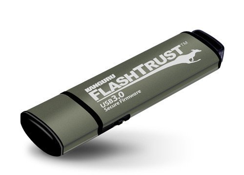 iStorage Kanguru FlashTrust™ USB 3.0 128 GB |Secure Flash Drive| Firmware | Physical Write Protect WP-KFT3-128G