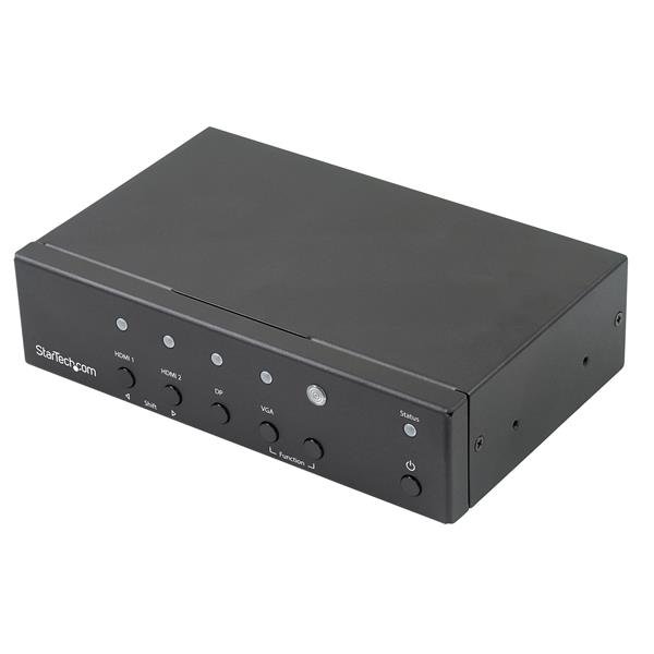 Startech Canada StarTech.com Multi-Input to HDMI Automatic Switch and Converter - 4K HDVGADP2HD