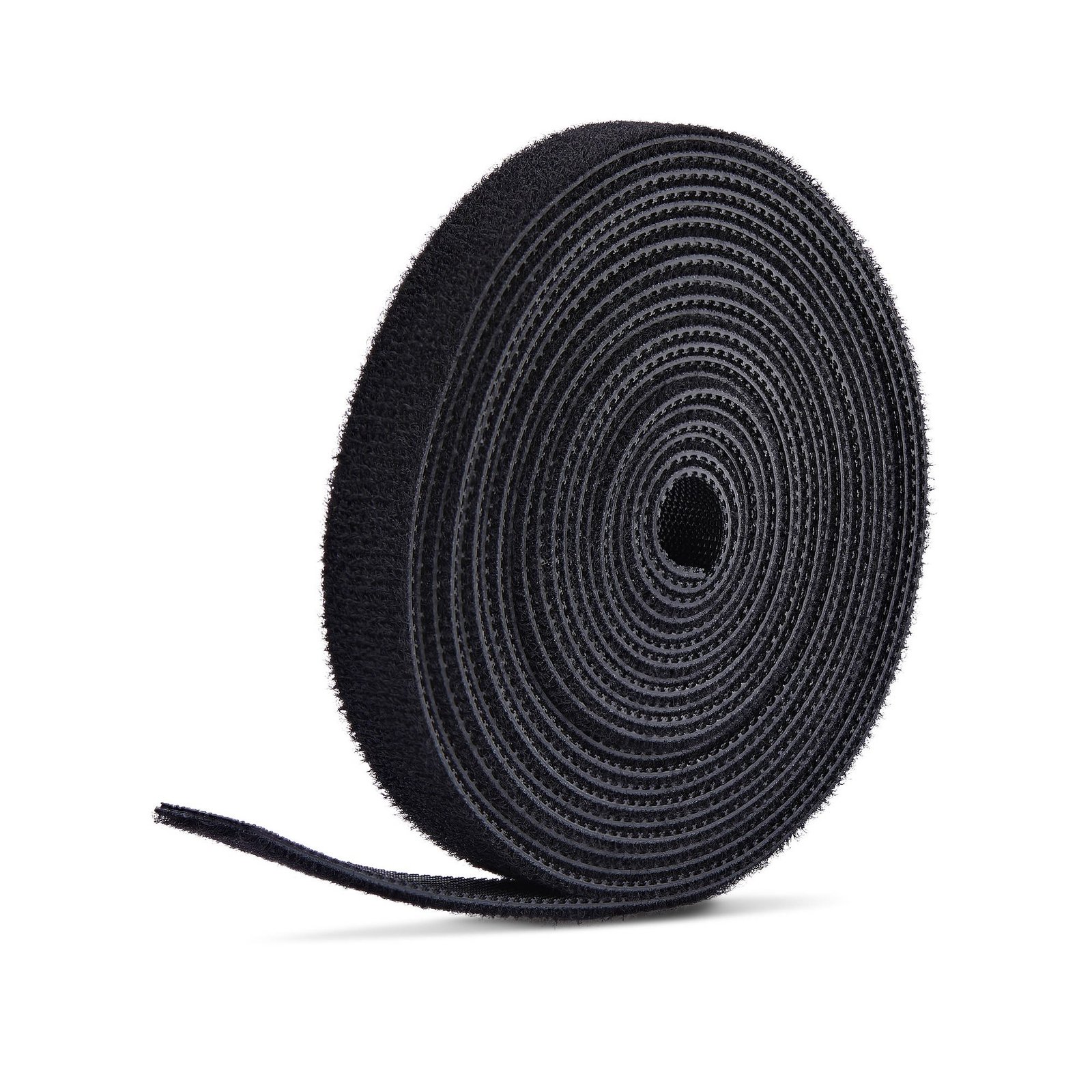 Startech Canada StarTech.com 75ft (22.8m) Hook and Loop Roll, 0.5in Wide, Black, Cut-to-Size HKLP7505B