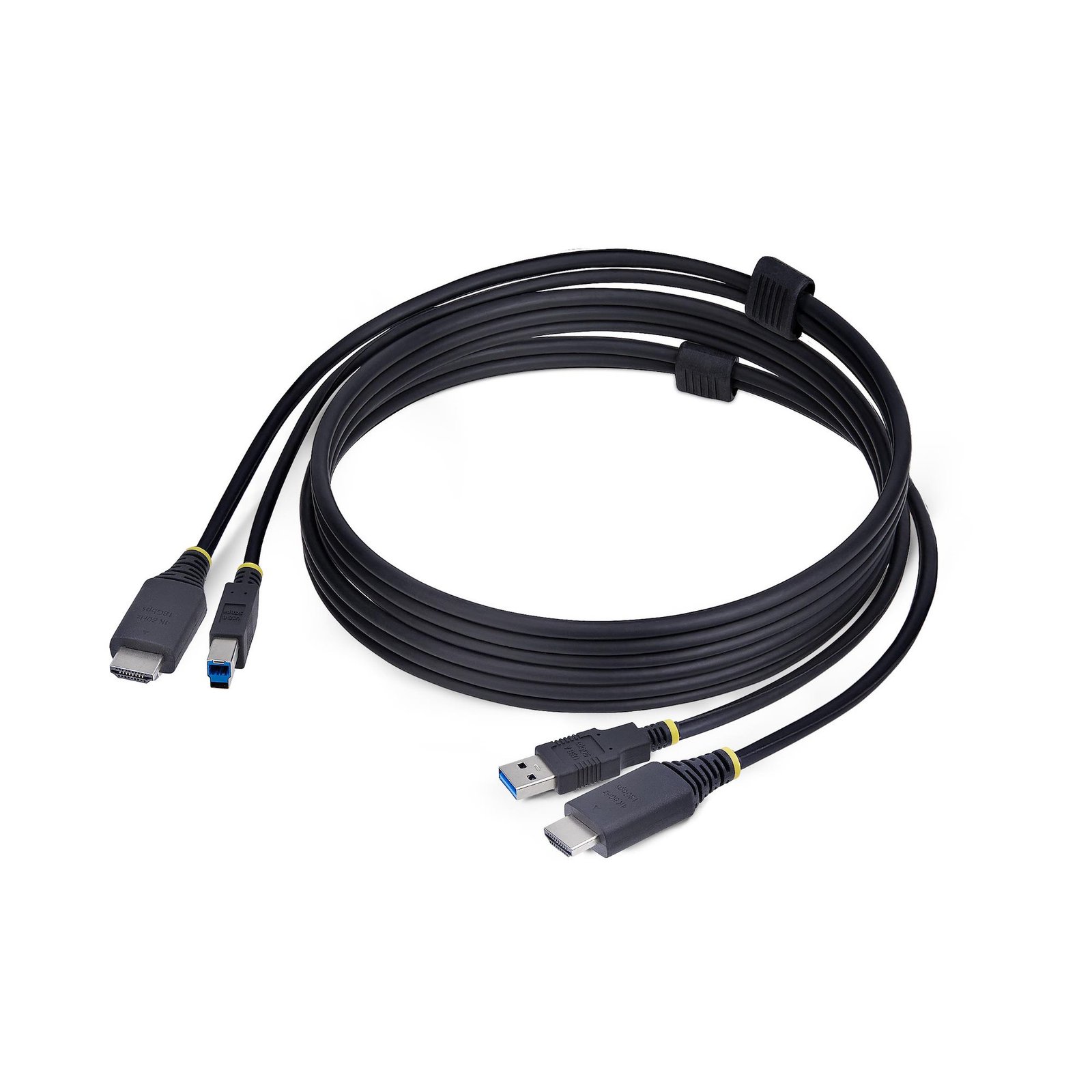 Startech Canada StarTech.com 6ft (1.8m) HDMI and USB 5Gbps KVM Cable, 4K 60Hz, 2.0 Combo for HU1226-KVM-CABLE
