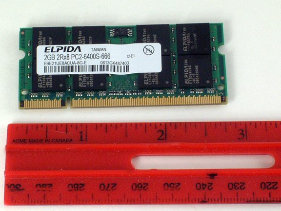 HPE HP 506061-001 memory module 2 GB 1 x DDR2 200-pin SO-DIMM