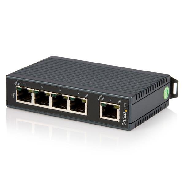 Startech Canada StarTech.com 5-Port Industrial Ethernet Switch - DIN Rail Mountable - TAA IES5102