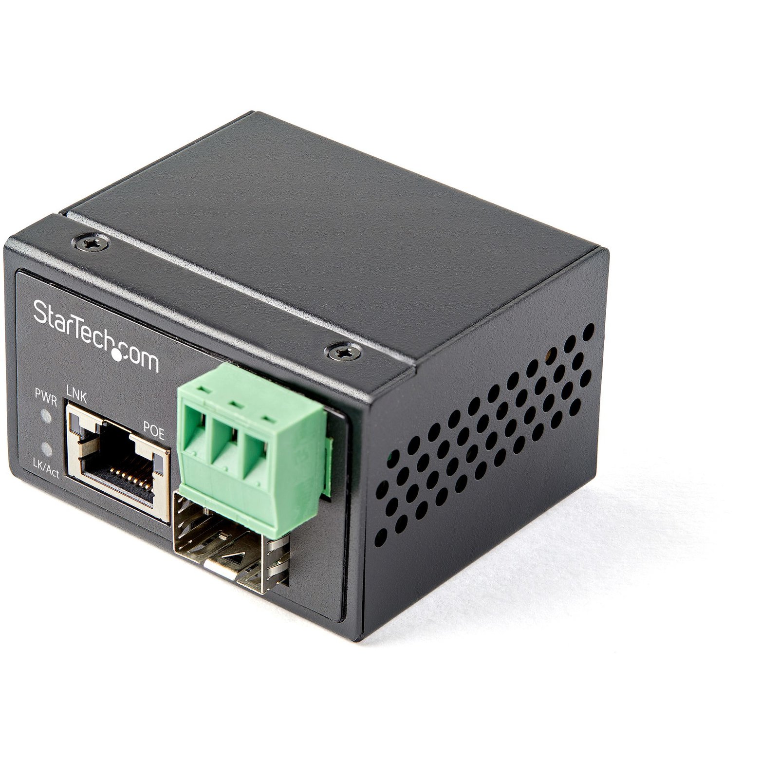 Startech Canada StarTech.com PoE+ Industrial Fiber to Ethernet Media Converter 30W - SFP RJ45 - IMC1GSFP30W