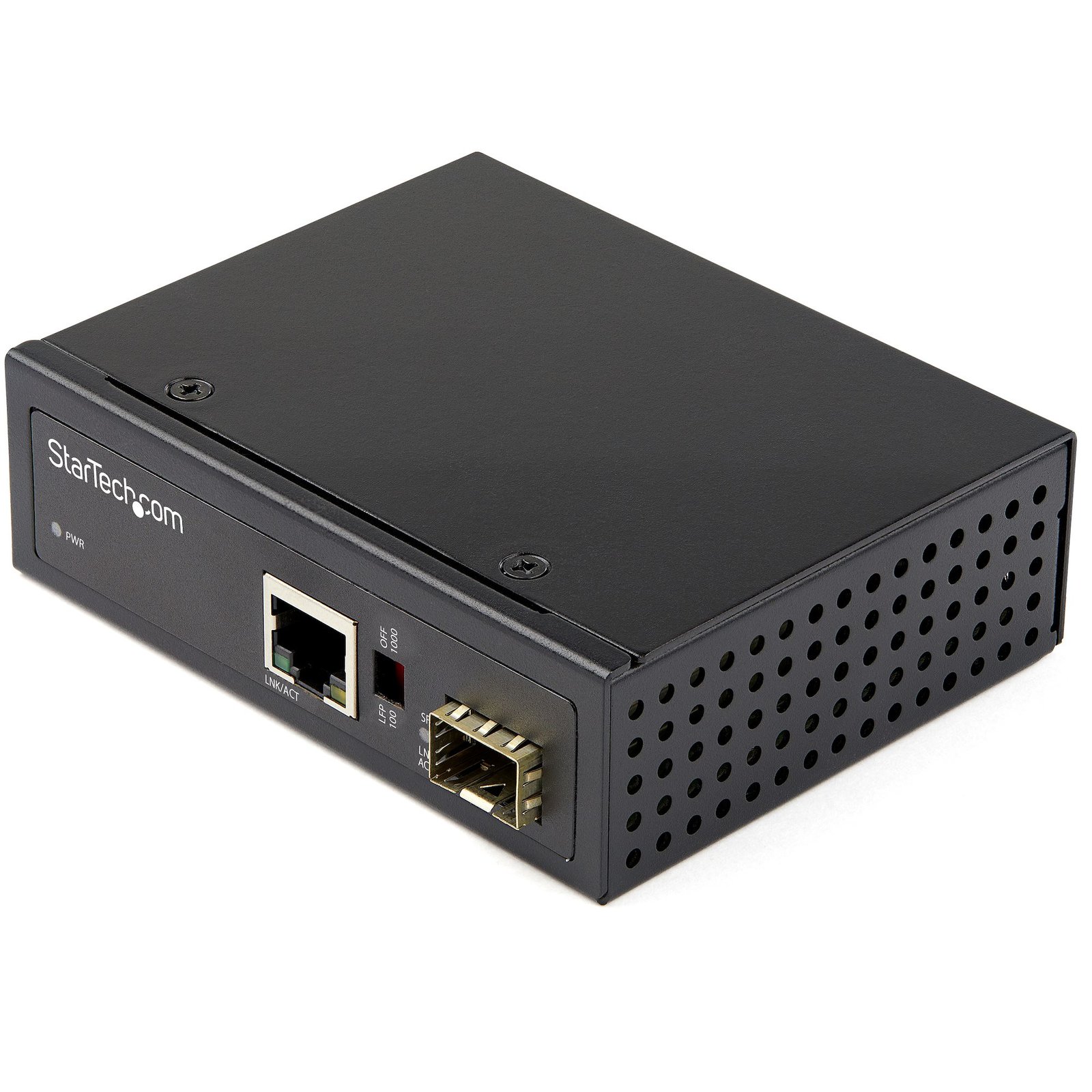 Startech Canada StarTech.com Industrial Fiber to Ethernet Media Converter - 10/100/1000 Mbps SFP IMC1GSFP
