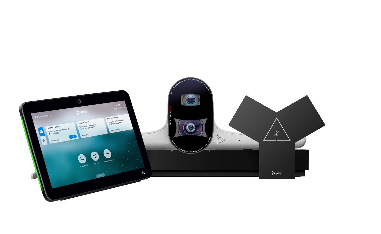 HP Poly G7500 Video Conferencing System with Studio E70 and TC10 Controller Kit 92L53AA