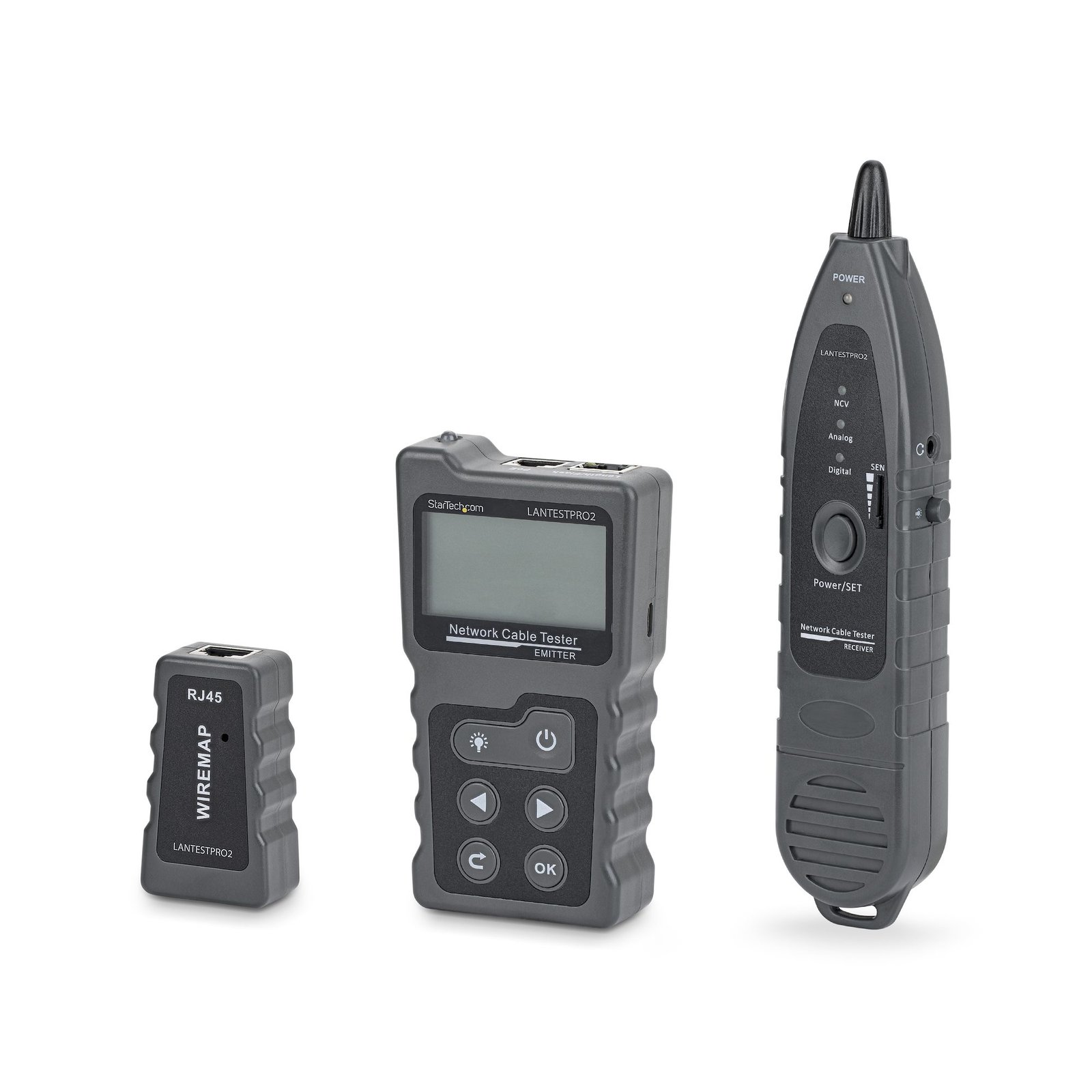 Startech Canada StarTech.com Network Cable Tester with Tone Probe Tool, Multi-Function RJ45 LAN for LANTESTPRO2