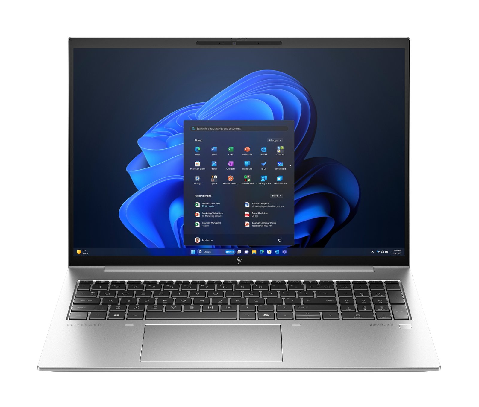 HP EliteBook 860 G11 Intel Core Ultra 7 165U Laptop 40.6 cm (16") WUXGA 32 GB DDR5-SDRAM 512 SSD AD6C6UC#ABA