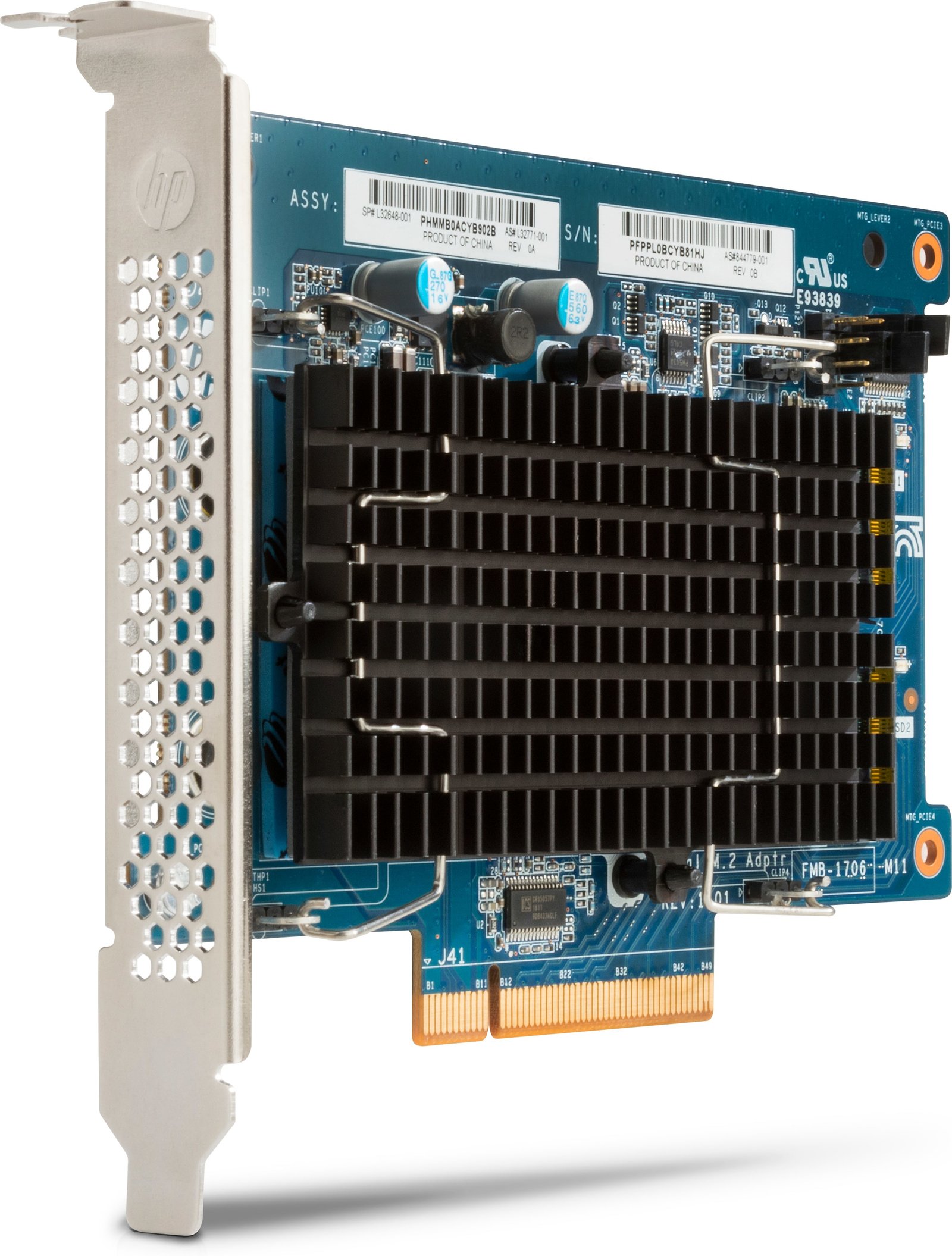 HP Z Turbo Drive Dual Pro 2TB SSD M.2 PCI Express 3.0 NVMe 4YF63AA