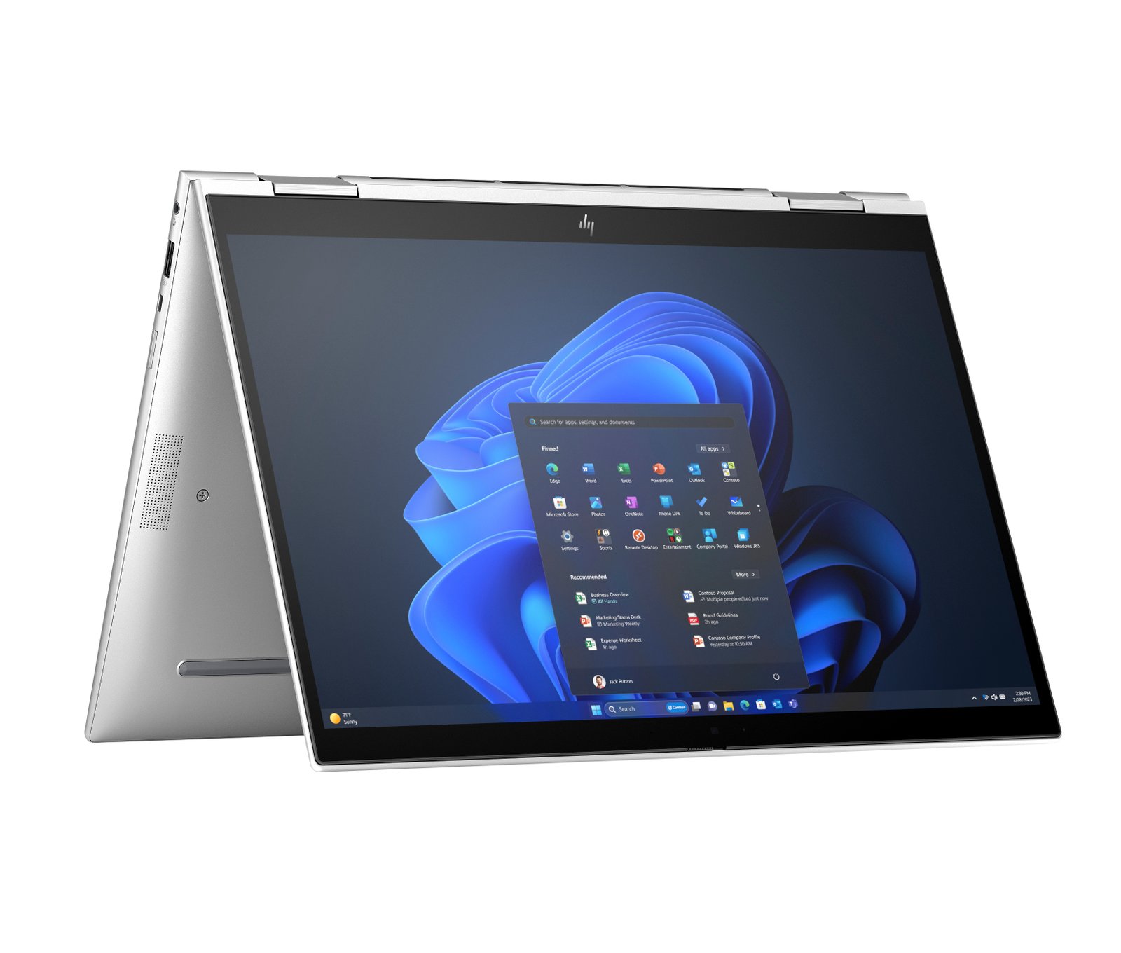 HP Elite x360 830 G11 Intel Core Ultra 7 155U Hybrid (2-in-1) 33.8 cm (13.3") Touchscreen WUXGA 16 B22V0UC#ABA