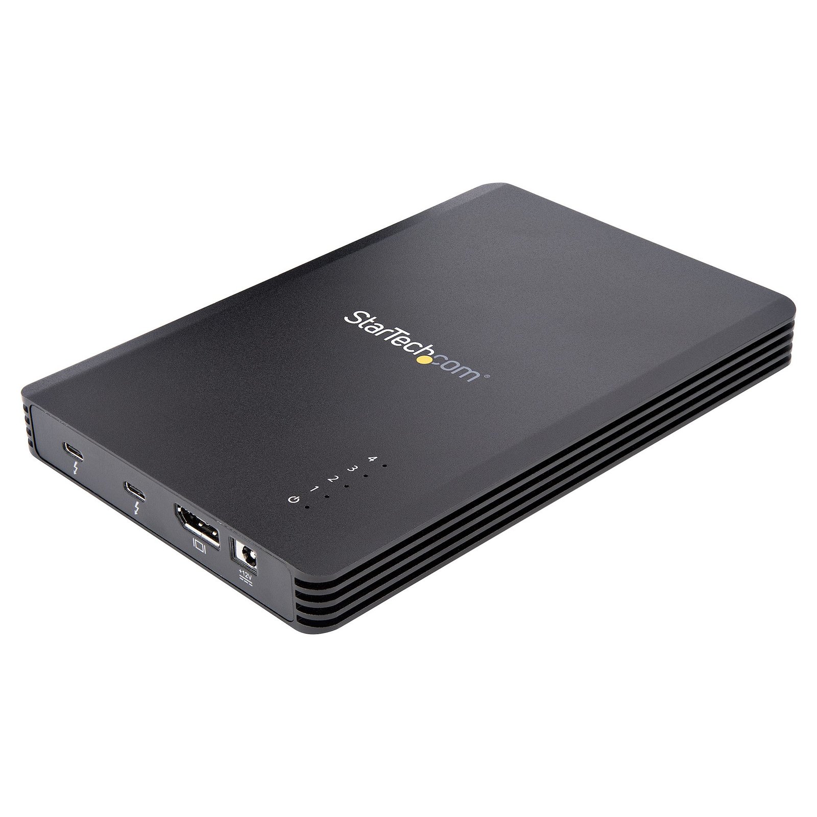 Startech Canada StarTech.com 4 Bay Thunderbolt 3 NVMe Enclosure, For M.2 SSD Drives, 1x DisplayPort M2E4BTB3