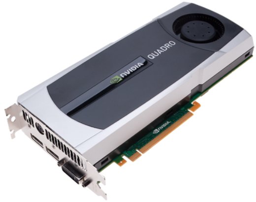 HP NVIDIA Quadro 5000, 2.5GB GDDR5 QG231AV