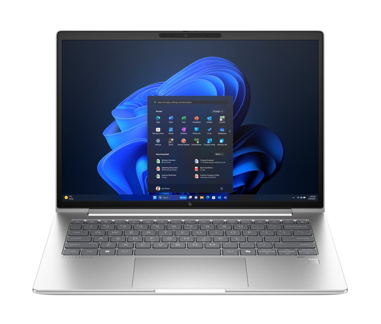 HP EliteBook 640 G11 Intel Core Ultra 5 135U Laptop 35.6 cm (14") WUXGA 16 GB DDR5-SDRAM 256 SSD A5KB9UC#ABA