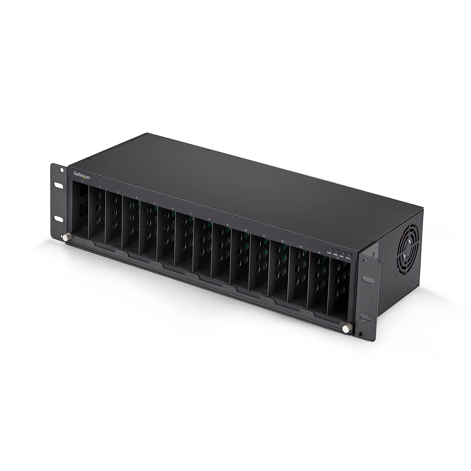 Startech Canada StarTech.com 15-Slot Unmanaged Media Converter Chassis for MCM Series, Full Power MCM15-MEDIA-CHASSIS
