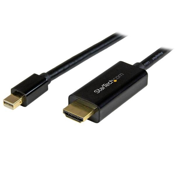 Startech Canada StarTech.com 16.4ft (5m) Mini DisplayPort to HDMI Cable - 4K 30Hz Video - mDP