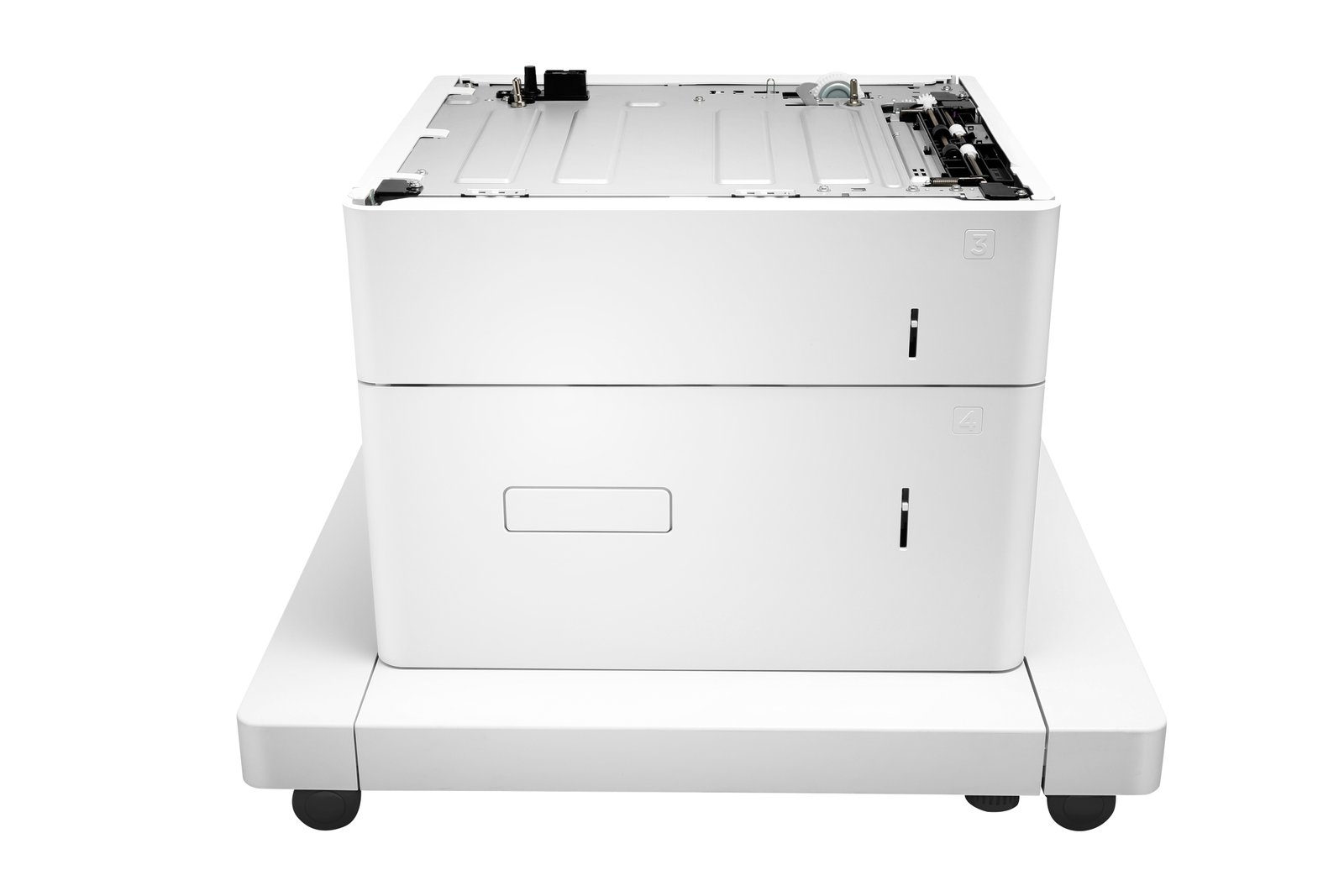 HP LaserJet 1x550-sheet and 2000-sheet HCI Feeder Stand J8J92A