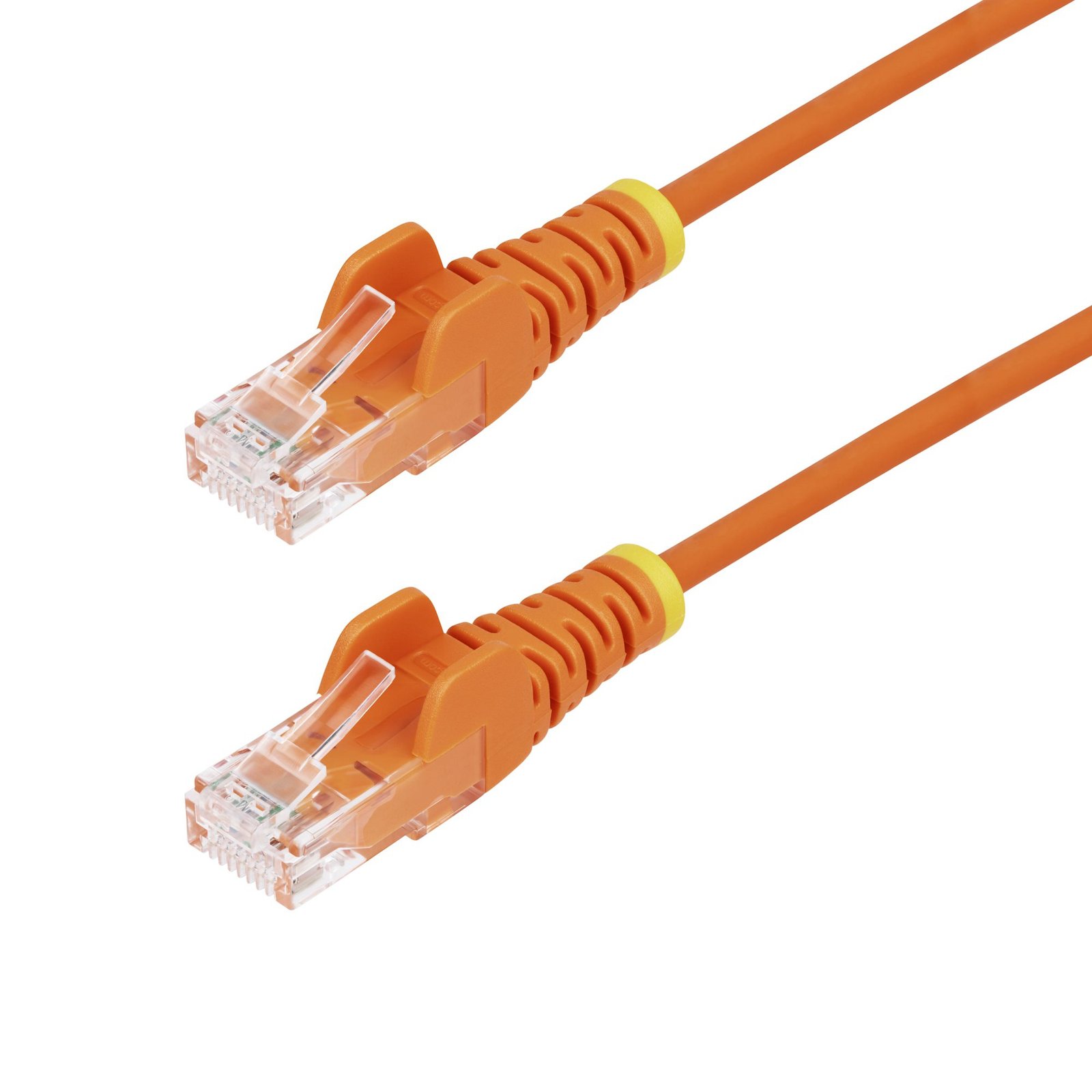 Startech Canada StarTech.com 1ft Orange Slim CAT6 Ethernet Cable, Snagless, 100W PoE, UTP, LSZH, N6PAT1ORS
