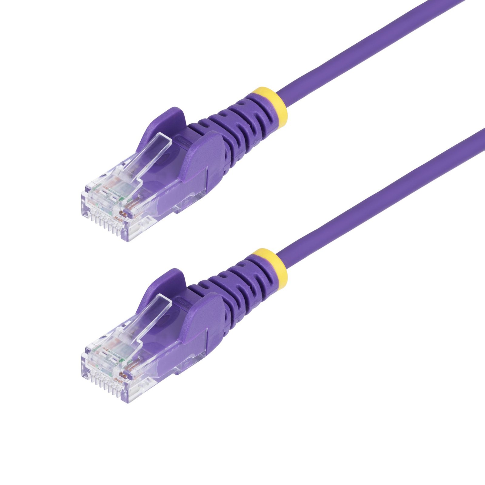 Startech Canada StarTech.com 9in Purple Slim CAT6 Ethernet Cable, Snagless, 100W PoE, UTP, LSZH, N6PAT9INPLS