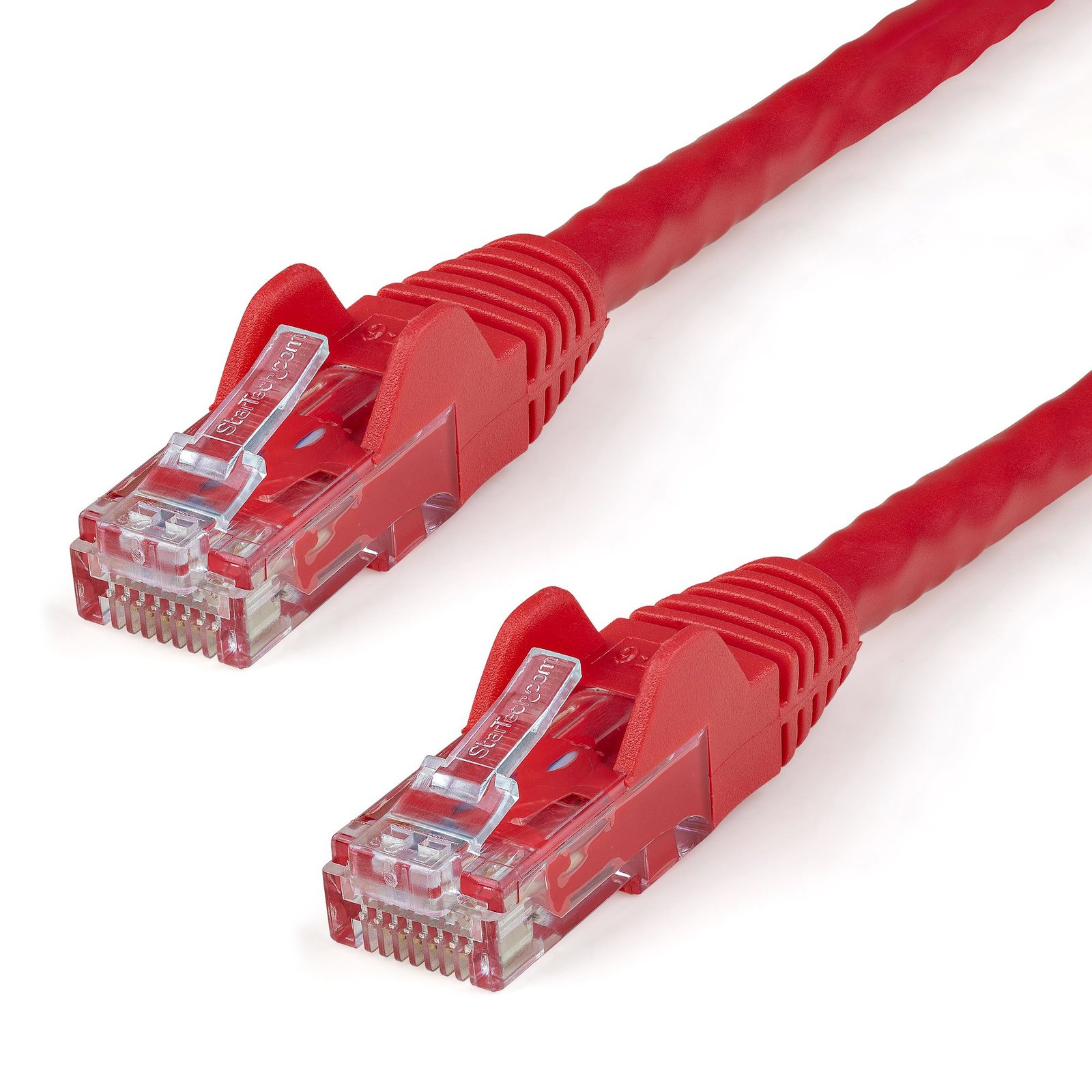Startech Canada StarTech.com 10ft CAT6 Cable - Red Ethernet - Gigabit Wire - 250MHz 100W PoE RJ45 N6PATCH10RD