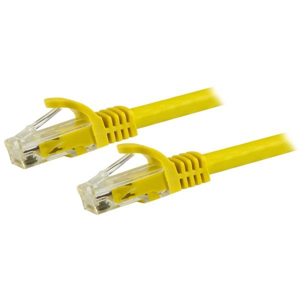 Startech Canada StarTech.com 14ft CAT6 Ethernet Cable - Yellow CAT 6 Gigabit Wire -250MHz 100W PoE N6PATCH14YL
