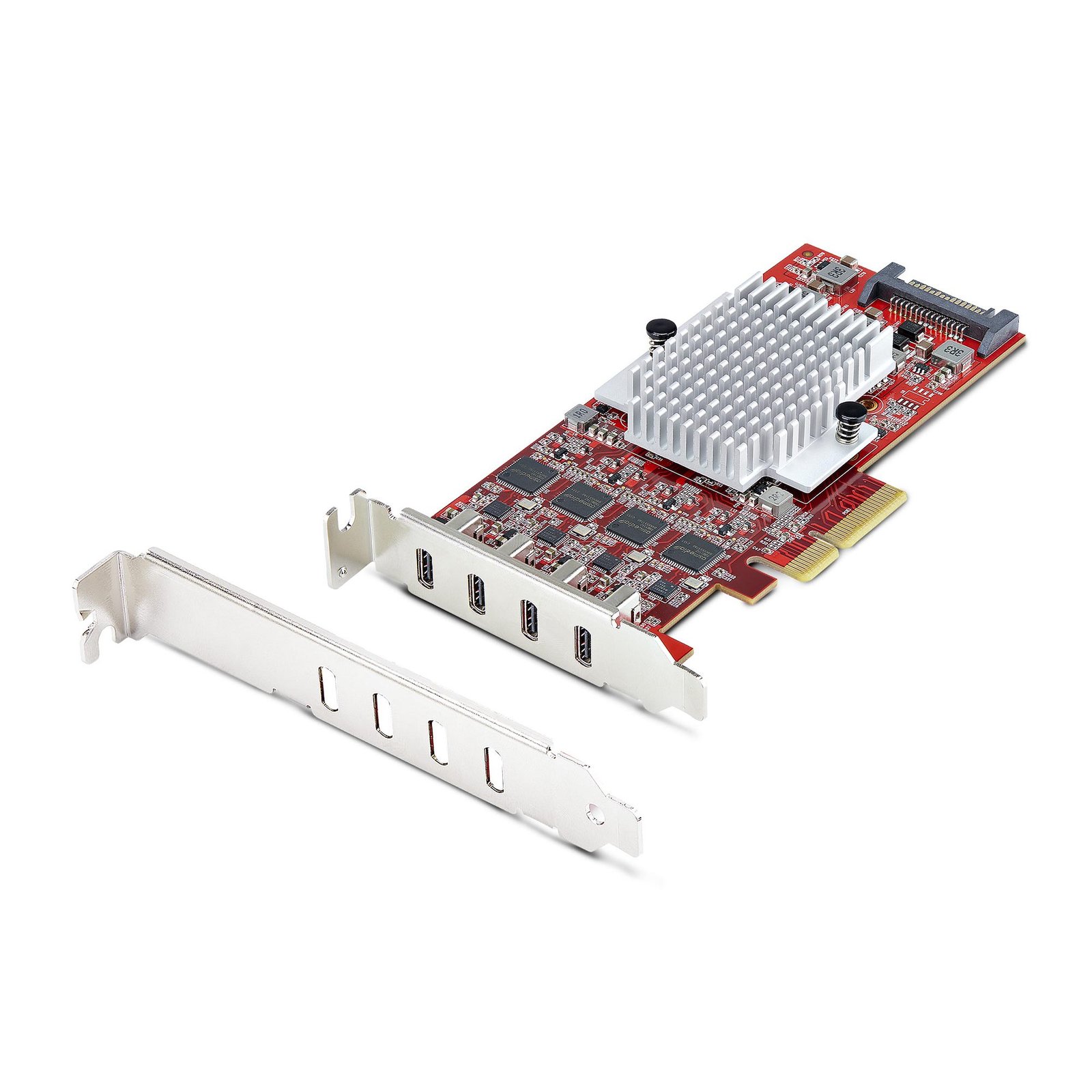 Startech Canada StarTech.com 4-Port USB Type-C PCIe Card, 3.2 10Gbps, USB-C PCI Express Expansion P10Q4C-USB-CARD-LP