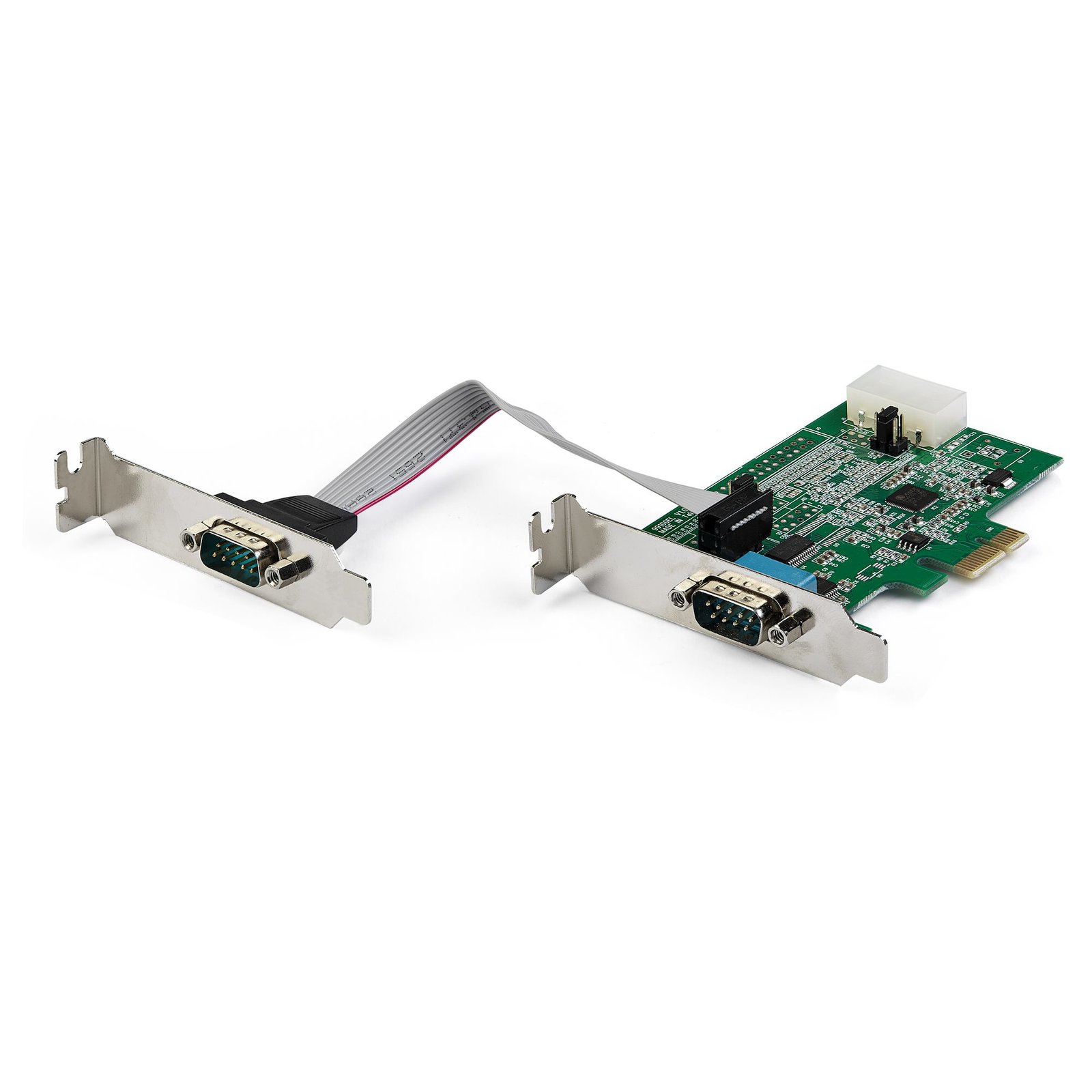 Startech Canada StarTech.com 2-port PCI Express RS232 Serial Adapter Card - PCIe Host Controller - PEX2S953LP