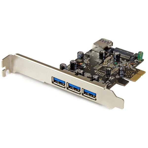Startech Canada StarTech.com 4-Port PCI Express USB 3.0 Card - 5Gbps PEXUSB3S42
