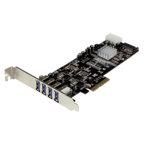 Startech Canada StarTech.com 4 Port PCI Express PCIe SuperSpeed (5Gbps) USB 3.0 Card Adapter w/ 2 PEXUSB3S42V