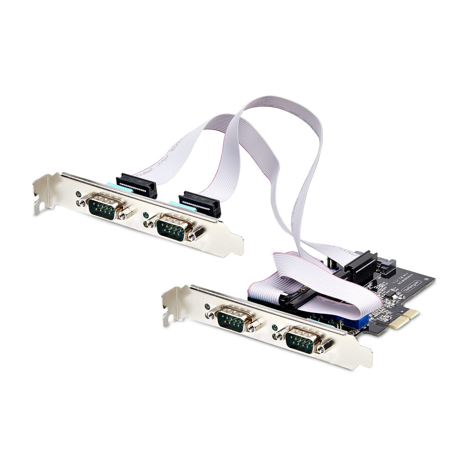 Startech Canada StarTech.com 4-Port Serial PCIe Card, Quad-Port PCI Express to RS232/RS422/RS485 PS74ADF-SERIAL-CARD