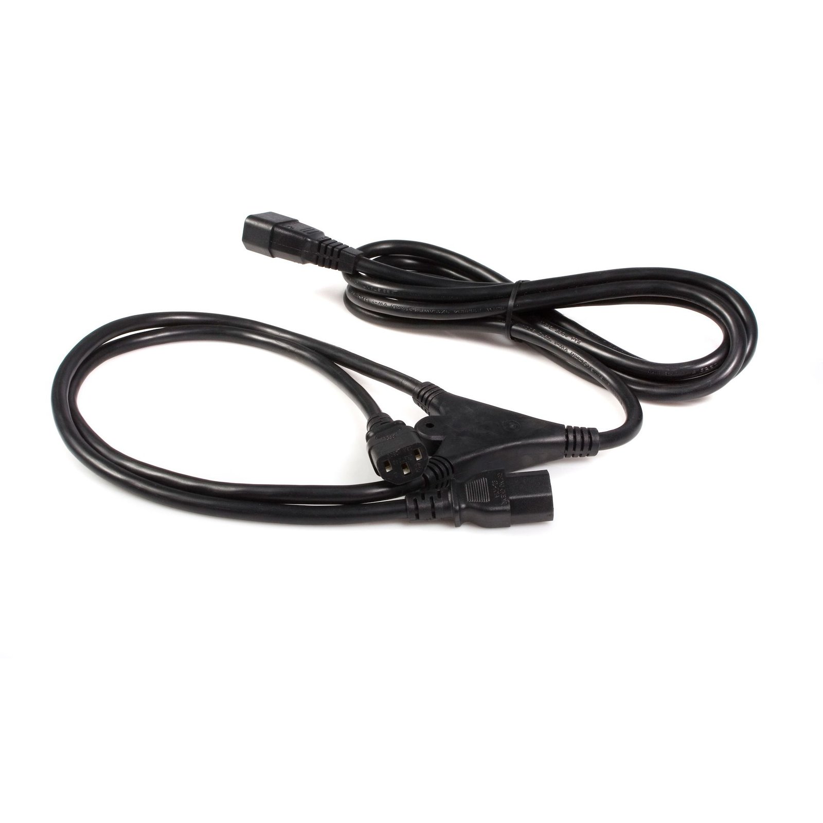 Startech Canada StarTech.com 10ft (3m) Power Extension Cord Splitter, C14 to 2x C13, 13A 250V, PXT100Y