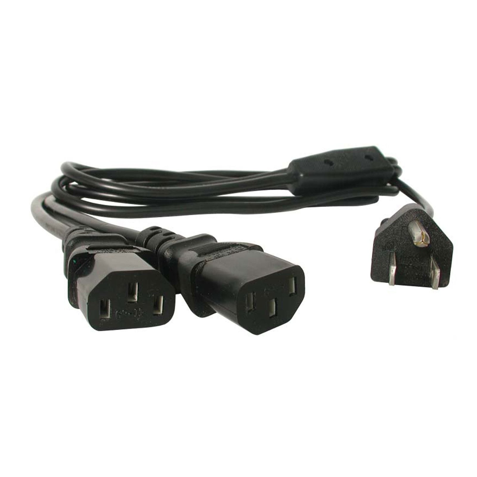 Startech Canada StarTech.com 6ft (2m) Computer Power Cord Y Splitter, NEMA 5-15P to 2x C13, 10A PXT101Y