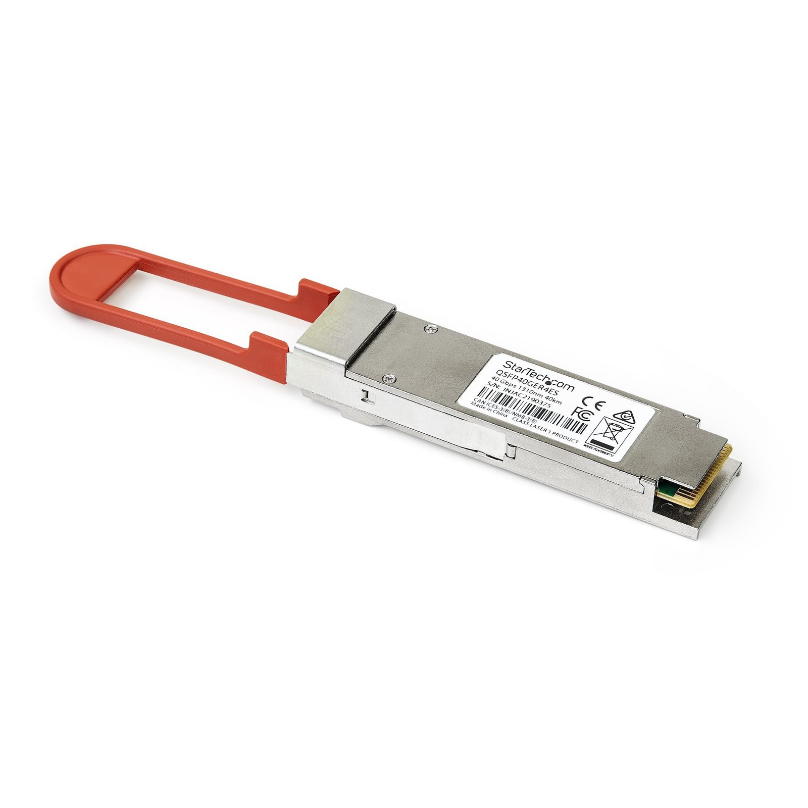 Startech Canada StarTech.com Dell EMC 3CSFP91 Compatible QSFP+ Module - 40GBASE-ER4 - Single Mode QSFP40GER4ES