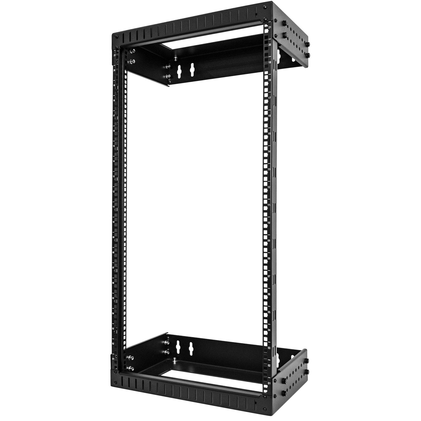 Startech Canada StarTech.com 2-Post 21U Heavy-Duty Wall Mount Network Rack, 19" Open Frame Server RACK-21U-20-WALL-OA