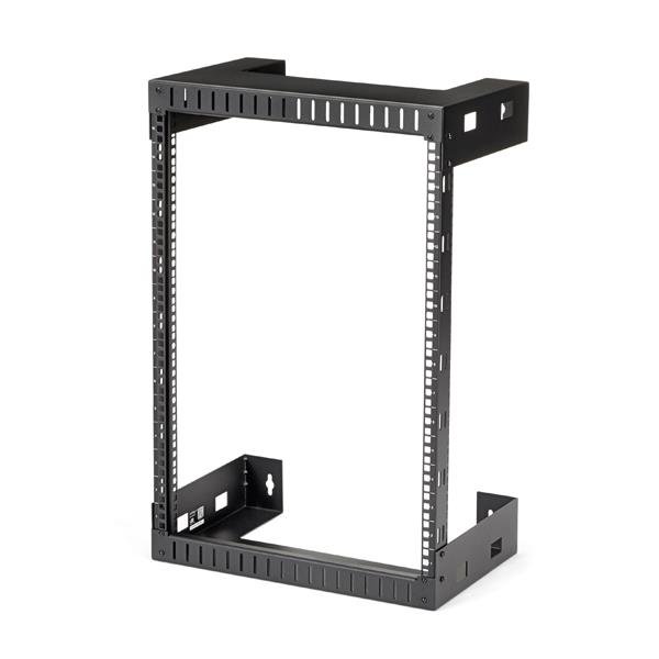Startech Canada StarTech.com 2-Post 15U Heavy-Duty Wall-Mount Network Rack, 19" Open Frame Server RK15WALLO