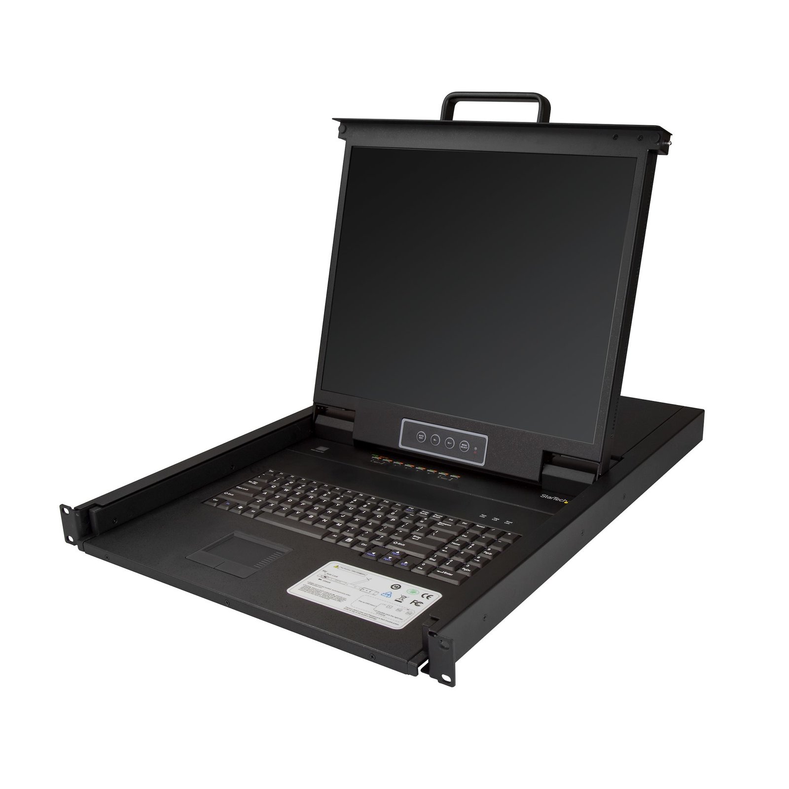 Startech Canada StarTech.com 8 Port Rackmount KVM Console w/ 6ft Cables - Integrated Switch 19" LCD RKCONS1908K