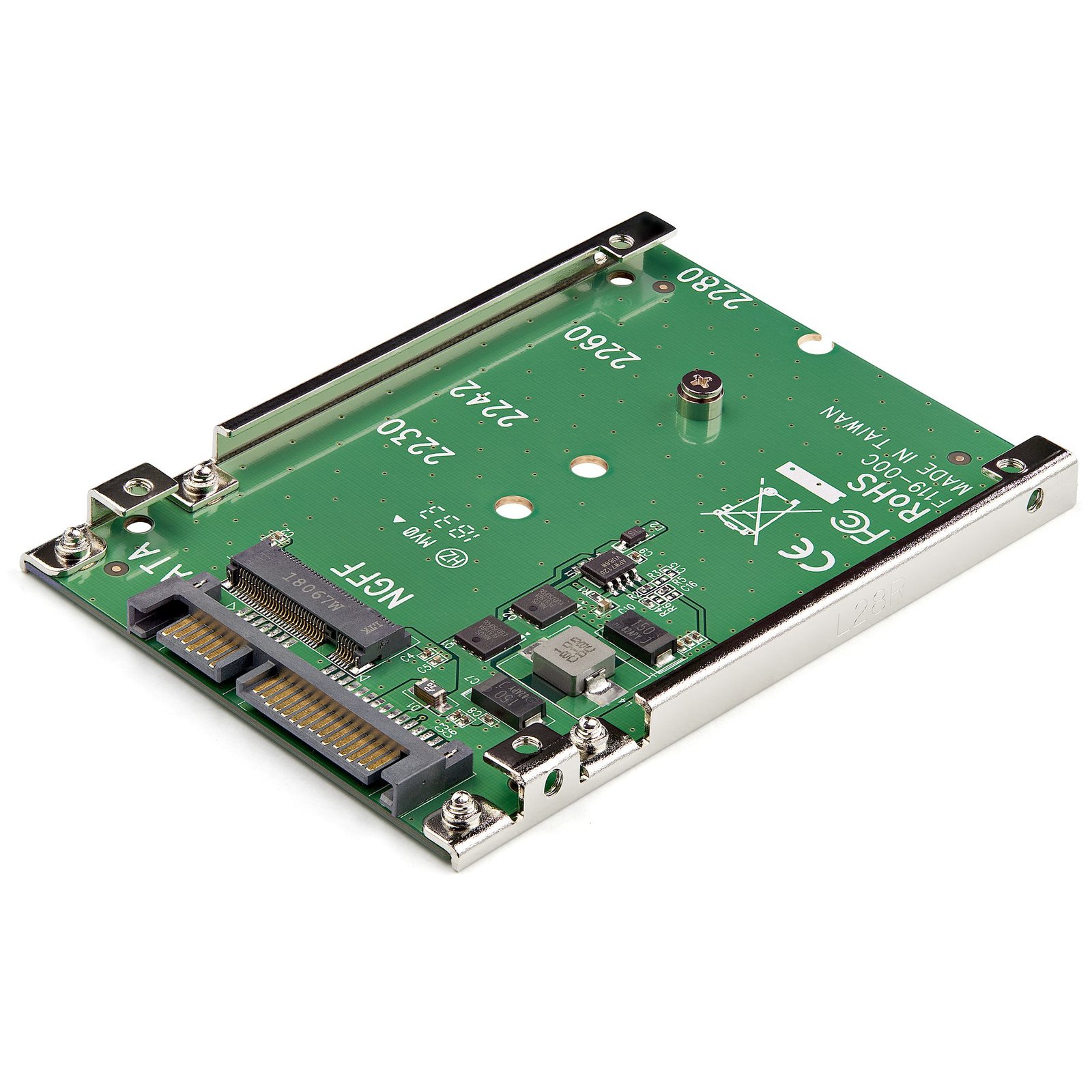 Startech Canada StarTech.com M.2 SATA SSD to 2.5in Adapter, NGFF Converter, Open-Frame Bracket, 7mm SAT32M225