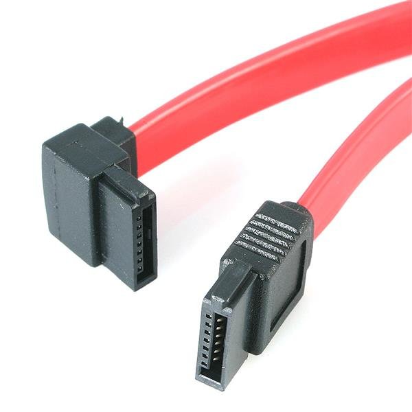 Startech Canada StarTech.com 18in SATA to Left Angle Serial ATA Cable - F/F SATA18LA1