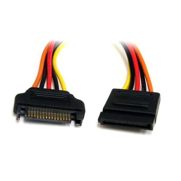 Startech Canada StarTech.com 12in 15 pin SATA Power Extension Cable SATAPOWEXT12