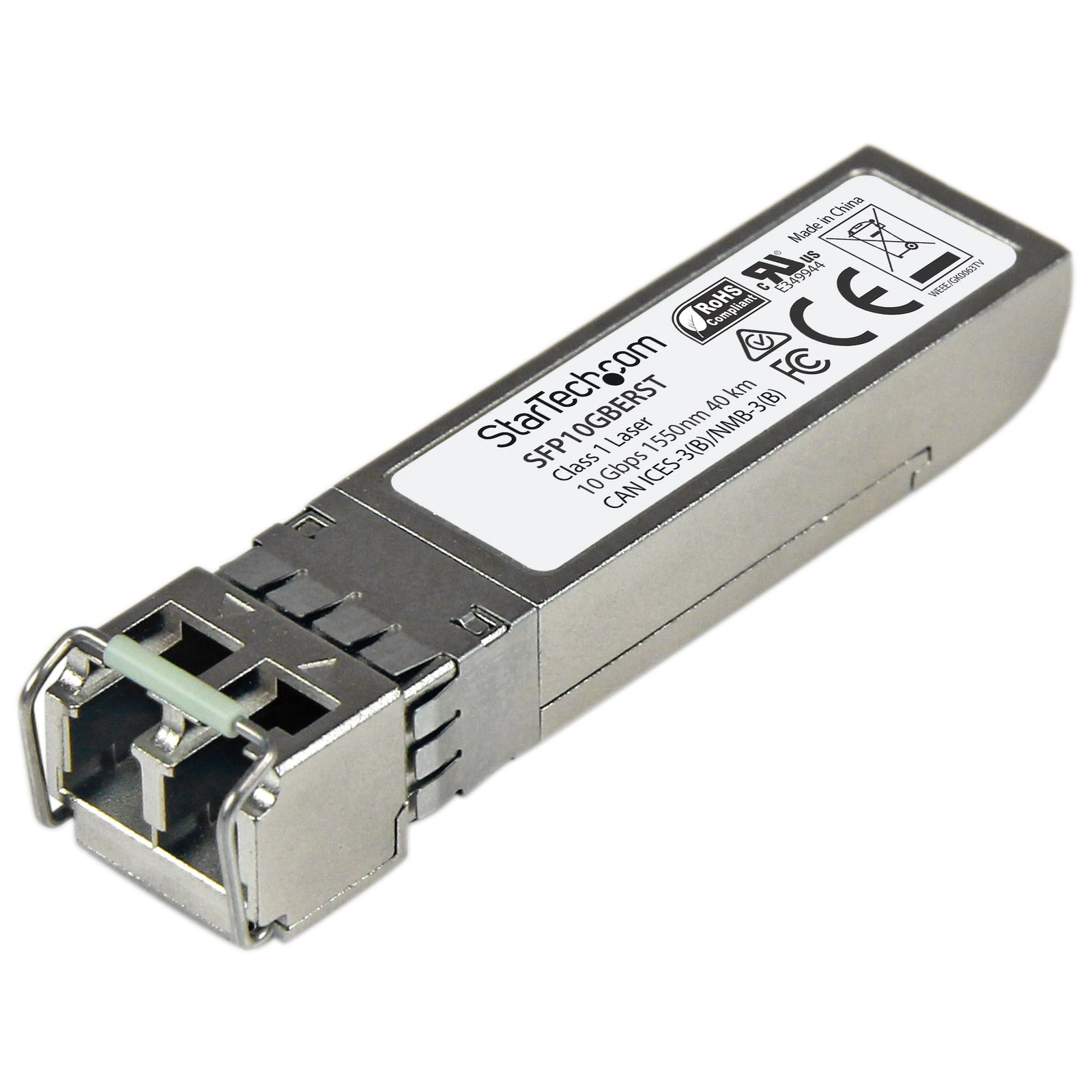 Startech Canada StarTech.com MSA Uncoded SFP+ Module - 10GBASE-ER - 10GbE Single Mode Fiber (SMF) SFP10GBERST