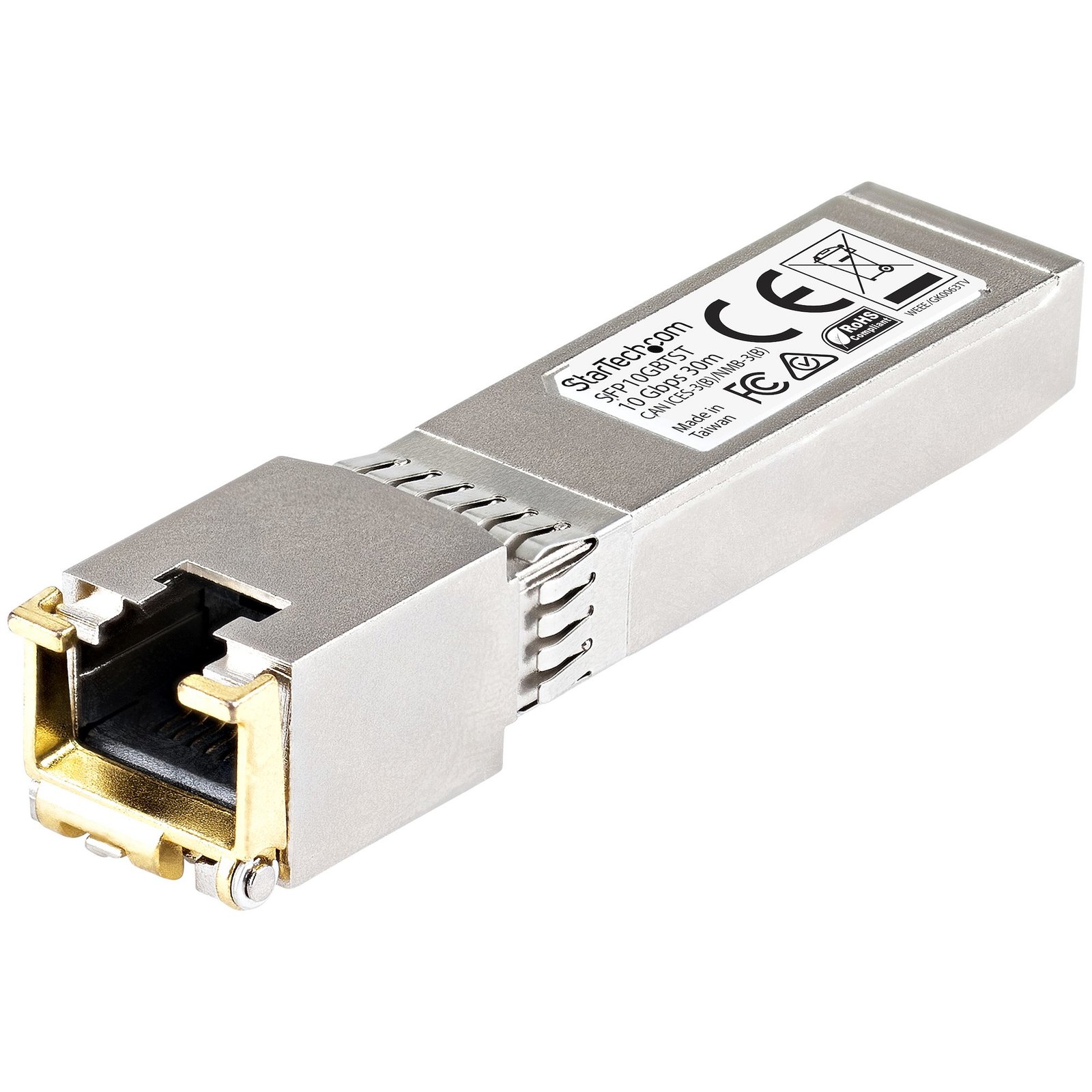 Startech Canada StarTech.com Cisco SFP-10GB-TC Compatible SFP+ Module - 10GBASE-T - to RJ45