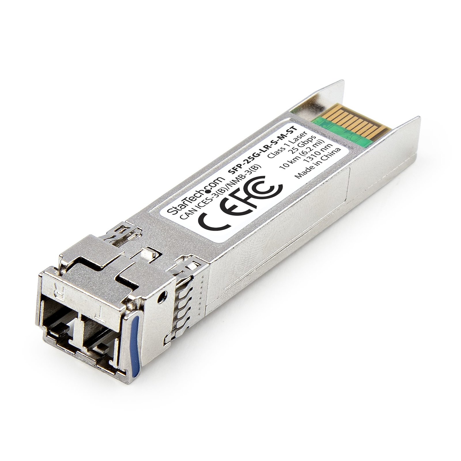 Startech Canada StarTech.com MSA-Compliant SFP-25G-LR-S SFP28 Module, 25Gbps Single Mode Fiber SFP-25G-LR-S-M-ST