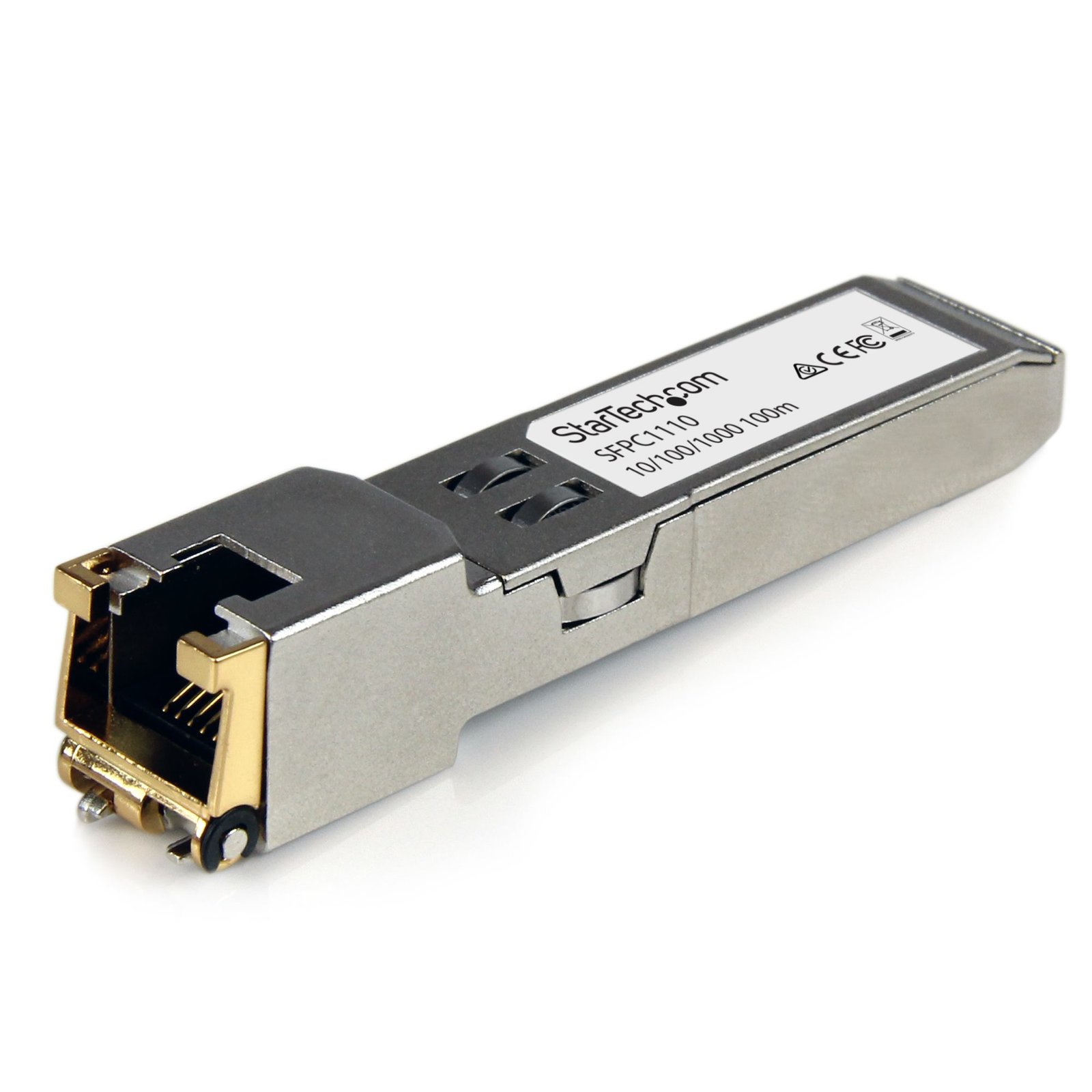 Startech Canada StarTech.com Cisco SFP-GE-T Compatible SFP Module - 1000BASE-T - to RJ45 Cat6/Cat5e SFPC1110