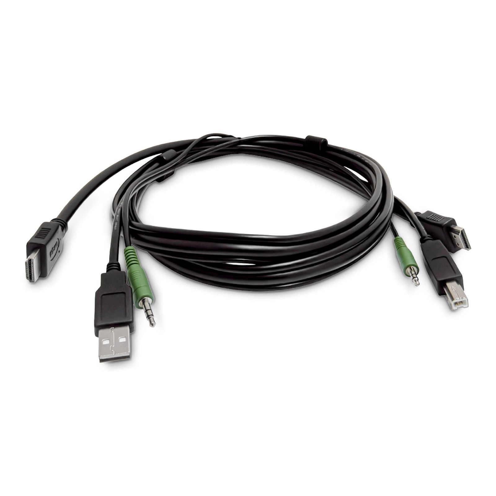 Startech Canada StarTech.com 6ft (1.8m) HDMI KVM Cable, USB 2.0, 3.5mm Audio, Universally SKHDMMKVM06