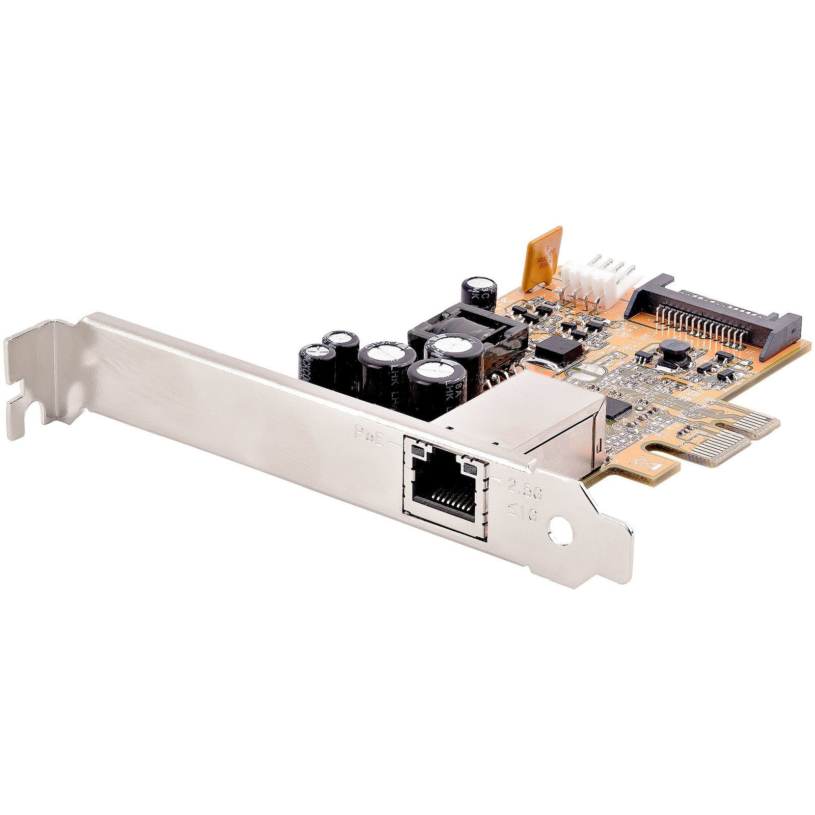 Startech Canada StarTech.com 1 Port 2.5Gbps PoE Network Card, PCIe Ethernet w/RJ45, 30W 802.3at NIC ST1000PEXPSE