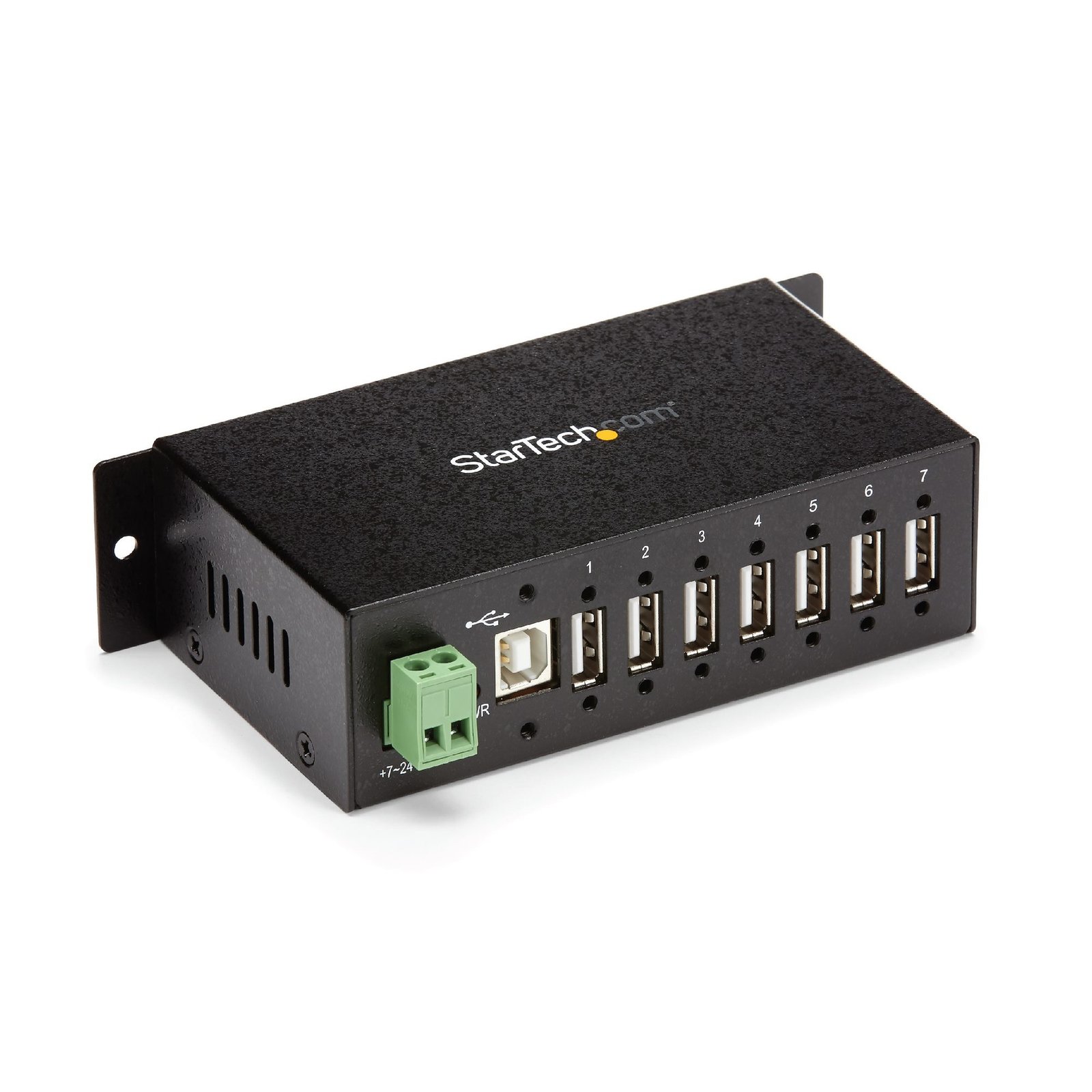 Startech Canada StarTech.com 7-Port USB 2.0 Hub - Metal Industrial USB-A with ESD Protection & 350W ST7200USBM