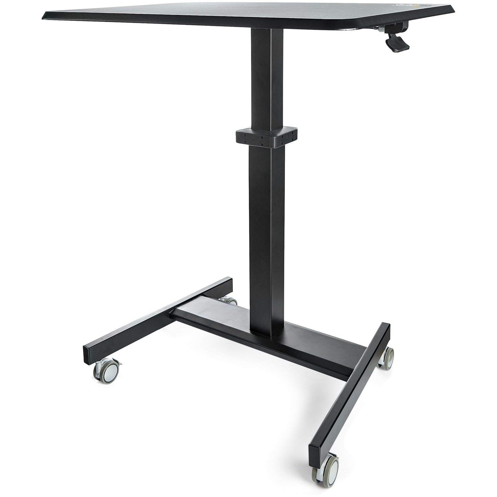 Startech Canada StarTech.com Mobile Standing Desk - Portable Sit Stand Ergonomic Height Adjustable STSCART2