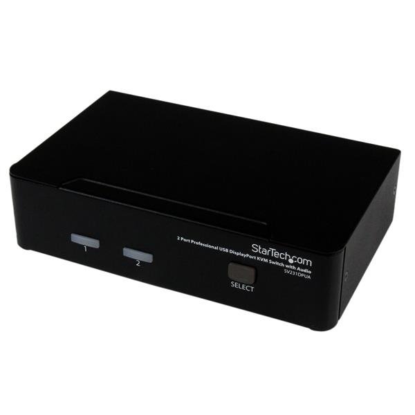 Startech Canada StarTech.com 2 Port Professional USB DisplayPort KVM Switch with Audio - TAA SV231DPUA