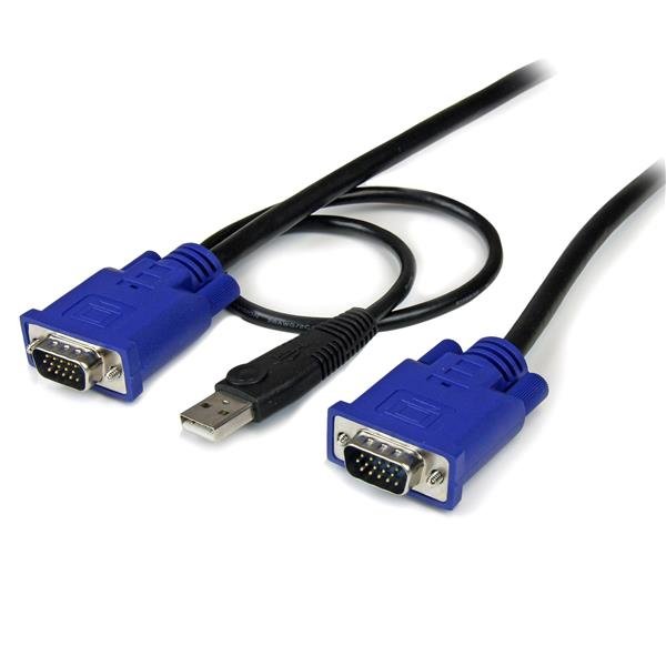 Startech Canada StarTech.com 10 ft Ultra Thin USB VGA 2-in-1 KVM Cable SVECONUS10